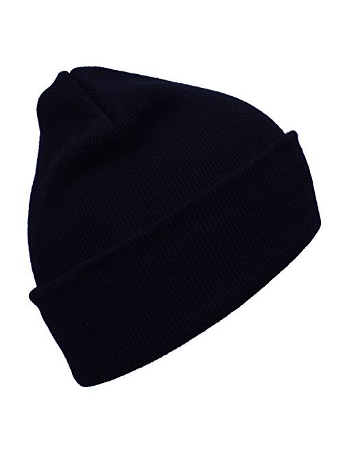 PZLE Warm Winter Hat Knit Beanie Skull Cap Cuff Beanie Hat Winter Hats for Men