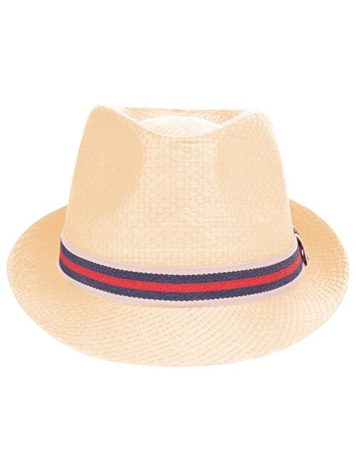 Enimay Vintage Unisex Fedora Hat Classic Timeless Light Weight