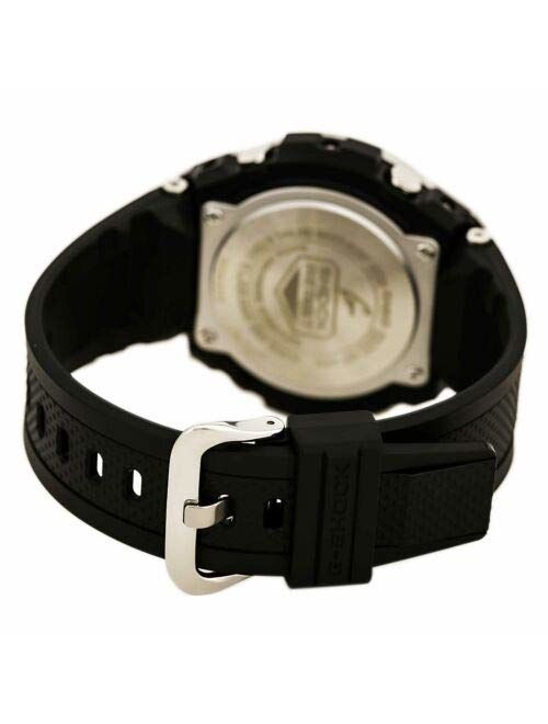 Casio Men's G Shock Stainless Steel Quartz Watch with Resin Strap, Black, 26.8 (Model: GST-S110-1ACR)