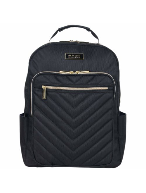 Kenneth Cole Reaction Chelsea Women's Chevron Quilted 15-Inch Laptop & Tablet Fashion Travel Backpack