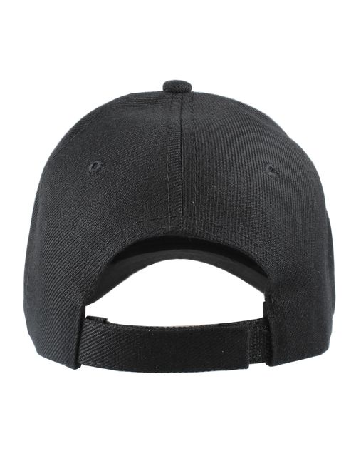 Gelante Plain Blank Baseball Caps Adjustable Back Strap Wholesale Lot 6 Pack