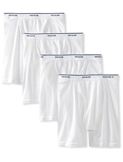 Men's Stripe/Solid Assorted Boxer Briefs(Pack of 4)