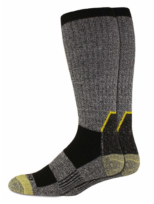 Dickies Men's Kevlar Reinforced Steel Toe Crew Socks