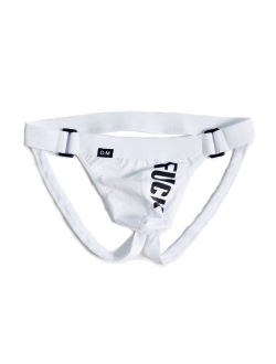 D.M Men's Cotton Solid Underwear Jockstrap Briefs Comfortable