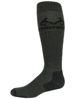 RealTree Ultra-Dri Eliminishield All Season Tall Boot Socks, 1 Pair