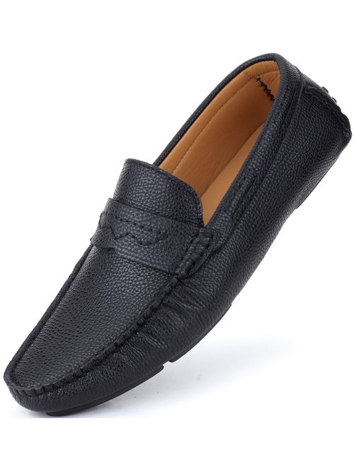 Mio Marino Mens Loafers - Dress Casual Loafers for Men - Slip-on Driving Shoes - in Gift Shoe Bag