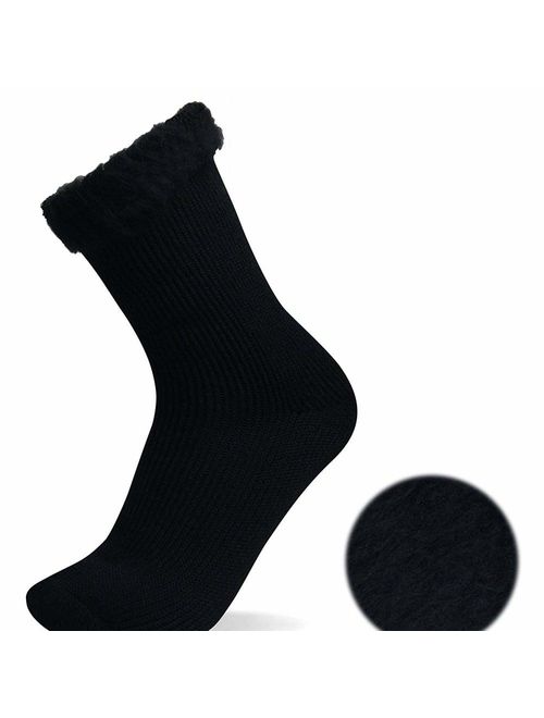 Womens Mens Heated Thermal Insulated Sox Winter Thermal Socks 10-13 1 Pair