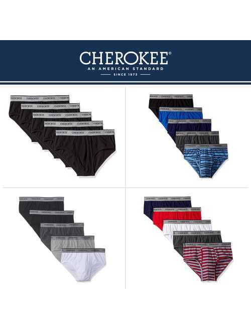 Cherokee Men's Classic Brief 5 Pack Underwear