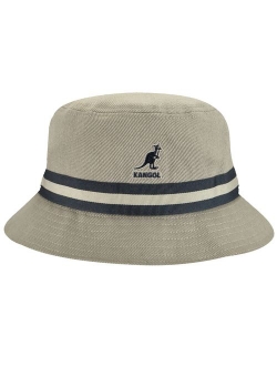 Kangol Men's Striped Lahinch Updated Version of the Classic Bucket Hat