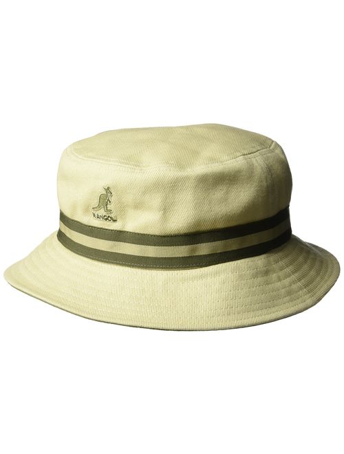 Kangol Men's Striped Lahinch Updated Version of the Classic Bucket Hat