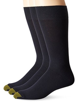 Men's 3-Pack Micro Flat Knit Crew Socks