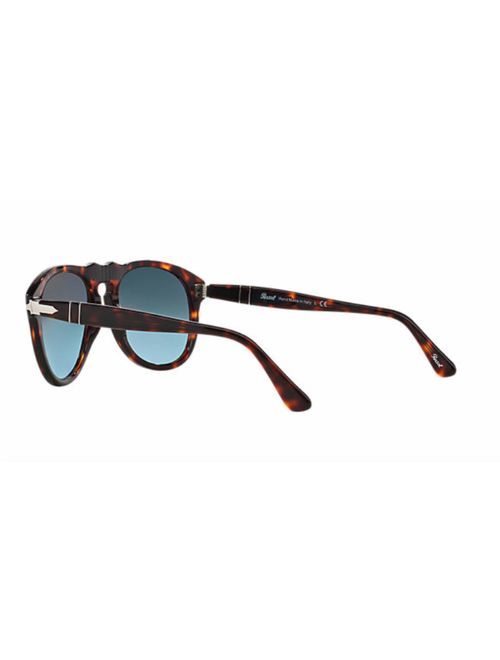 Persol Men's 0PO0649 Square Polarized Sunglasses