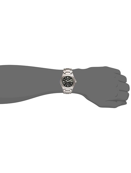 Citizen Men's Eco-Drive Titanium Watch with Date, BM6060-57F