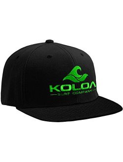 Koloa Surf Classic Snapback Hats with Embroidered Logo in 16 Colors
