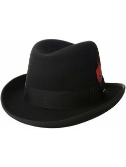 Classico Men's Wool Felt Homburg Hat