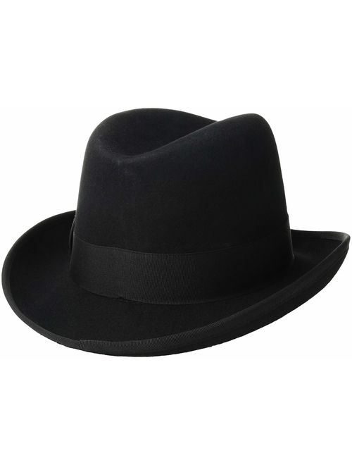 Scala Classico Men's Wool Felt Homburg Hat