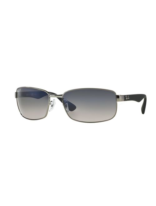 Ray-Ban RB3478 Polarized Rectangular Sunglasses