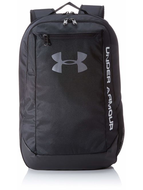 Under Armour Men UA Hustle Backpack LDWR, Waterproof Bag with Two Compartments and Laptop Storage
