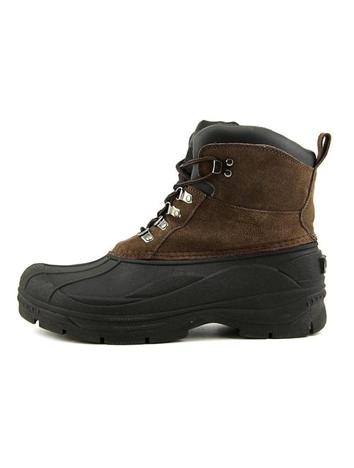 totes Mens Tommy Lace Up Leather Snow Boot