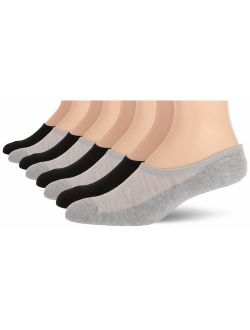 Men's Invisible No Show Breathable Liner Socks (4 Pack)