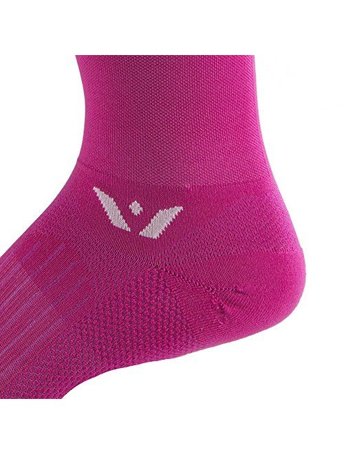 Swiftwick- ASPIRE TWELVE Running Socks, Mens & Womens | Knee High Compression fit Socks