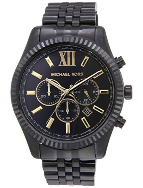 Michael Kors Men's Lexington Chronograph Stainless Steel Watch