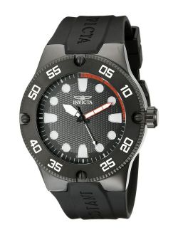 Men's 18026SYB Pro Diver Stainless Steel Watch with Black Band
