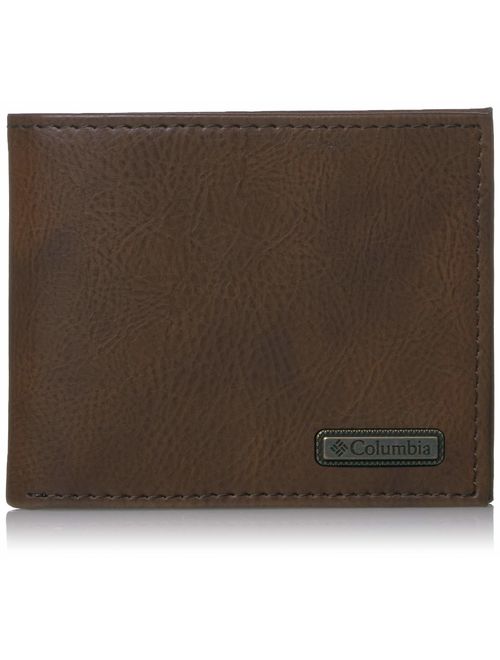 Columbia Men's RFID Security Blocking Extra-Capacity Slimfold Wallet