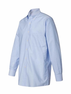 Long Sleeve Button Down Pinpoint Shirt
