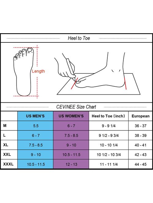 Cevinee Slip-on Water Shoes, Anti-Slip Athletic Aqua Socks, for Outdoor Pool Beach Swim Exercise Workout