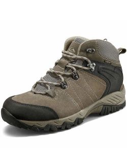 Clorts Waterproof Men's Hiking Boots Outdoor Lightweight Work Shoes Backpacking Trekking Trails