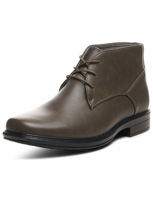 Alpine Swiss Mens Leather Lined Dressy Ankle Boots