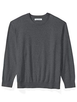 Men's Big and Tall Crewneck Sweater fit by DXL