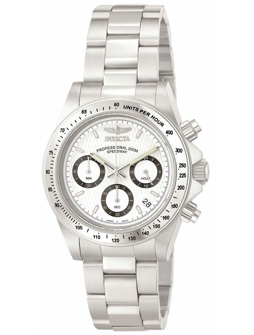 Invicta Men's 9211 Speedway Collection Stainless Steel Chronograph Watch with Link Bracelet