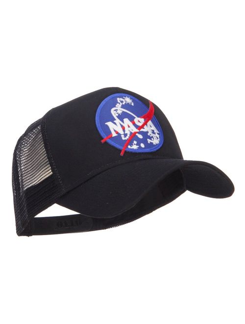e4Hats.com Lunar Landing NASA Patched Mesh Back Cap