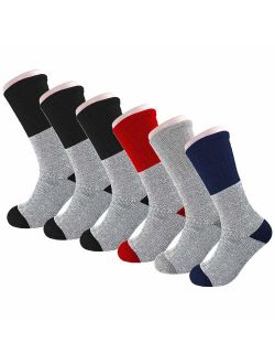 3/6 Pairs Thermal Socks For Winter Extreme Weather Warm Boot Socks Fits Size 10-15