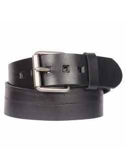 Men's 2" Genuine Leather Belt with Fashion Metal Buckle By Gary Majdell Sport
