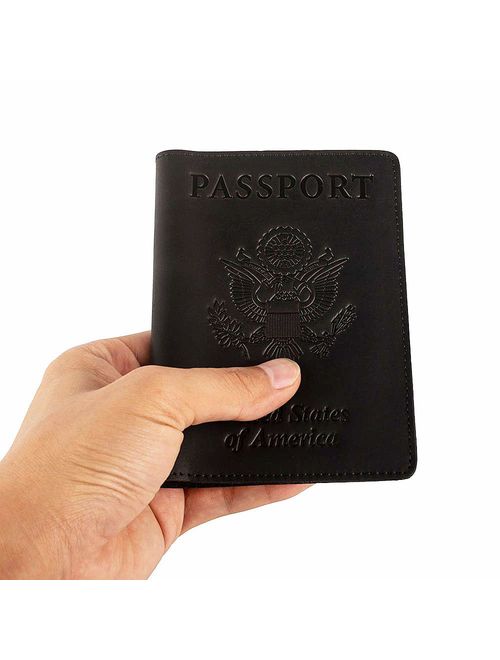 RFID Blocking Passport Holder Travel Wallet Cover