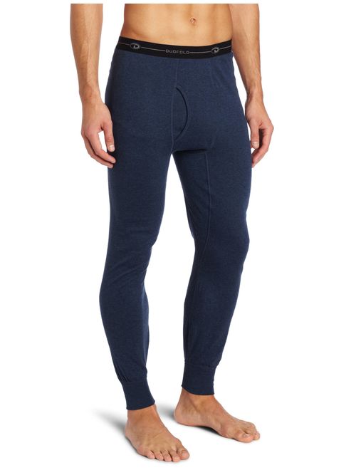 Champion Duofold Men's Cotton Solid Midweight Double-Layer Thermal Pant