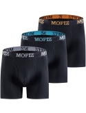 MoFiz Mens Underwear Performance Ultra Soft Modal Cotton Plaid Boxer Briefs 