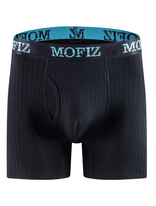 MoFiz Men's Boxer Briefs Underwear Long Leg Men Underwear Boxer Briefs