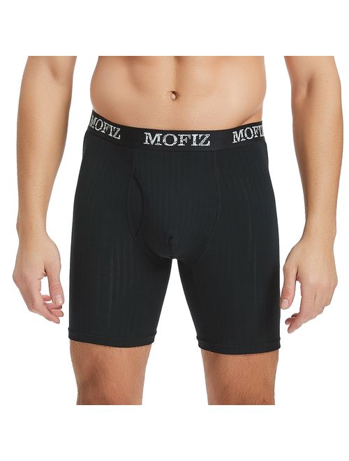 MoFiz Men's Boxer Briefs Underwear Long Leg Men Underwear Boxer Briefs