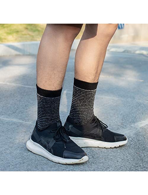 Sock Amazing Stylish Men's 4 Pairs Thermal Socks for Winter Extreme Cold Weather Thick Crew Boot Socks