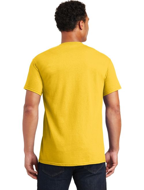 Gildan Men's Cotton Solid Short Sleeve Crew Neck T-Shirt