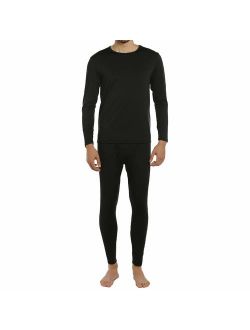 ViCherub Men's Thermal Underwear Set Fleece Lined Long Johns Winter Base Layer Top & Bottom Sets for Men