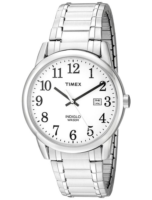 Timex Easy Reader Date Expansion Band 38mm Watch
