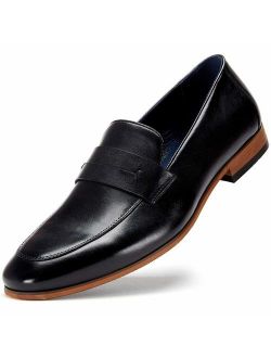 Cestfini Men's Slip on Dress Penny Loafers Business Casual Dress Shoes for Men