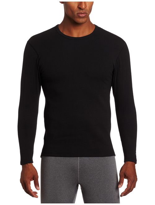 Champion Duofold Men's Polyester Solid Heavyweight Double-Layer Thermal Shirt