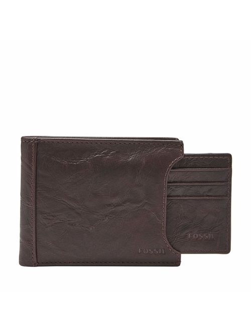 Fossil Men's Neel Leather Sliding 2 in 1 Wallet