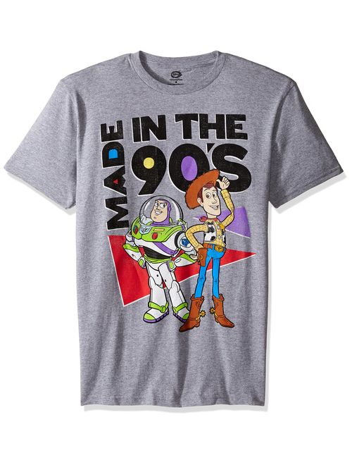Disney Men's Toy Story Made in the 90s Short Sleeve T-Shirt